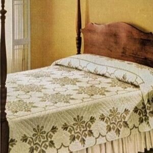 Bucilla Double Size Quilt Kit with Floral Design